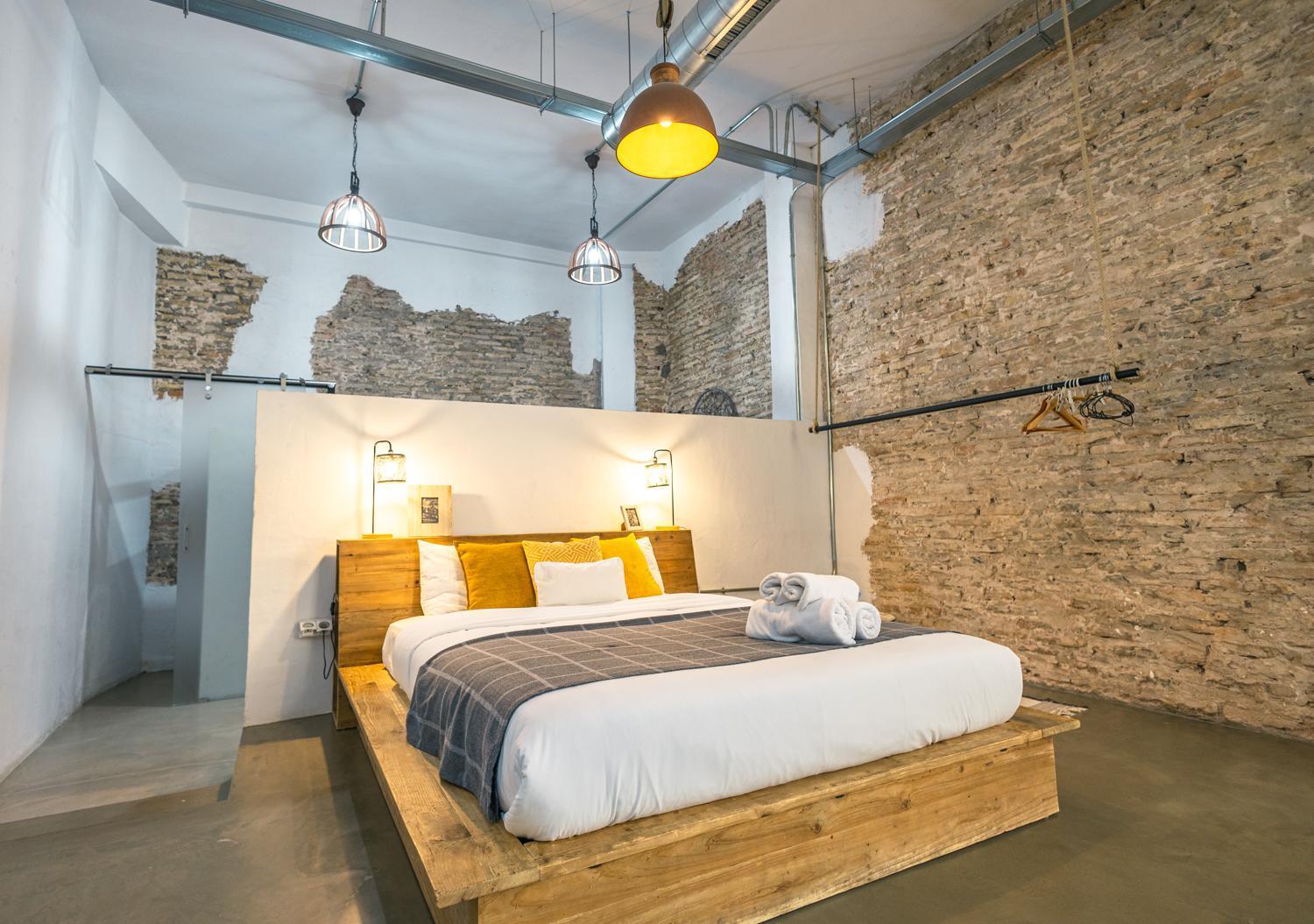 Апартаменты Loft-Style Ground Floor Flat Севилья Экстерьер фото